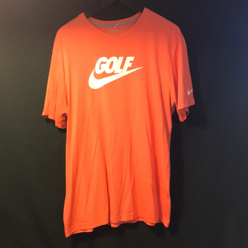 Nike Golf Drifit Orange T-shirt